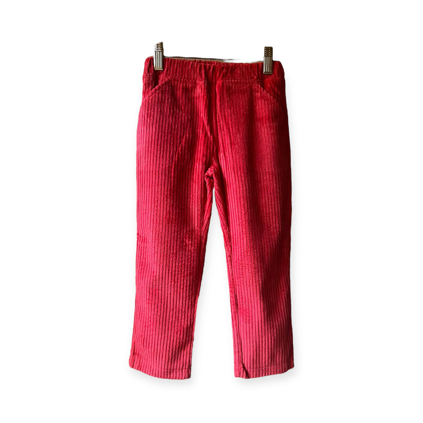 MILANO Pantalone velluto rosso