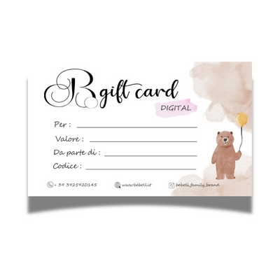 Digital B. Gift Card