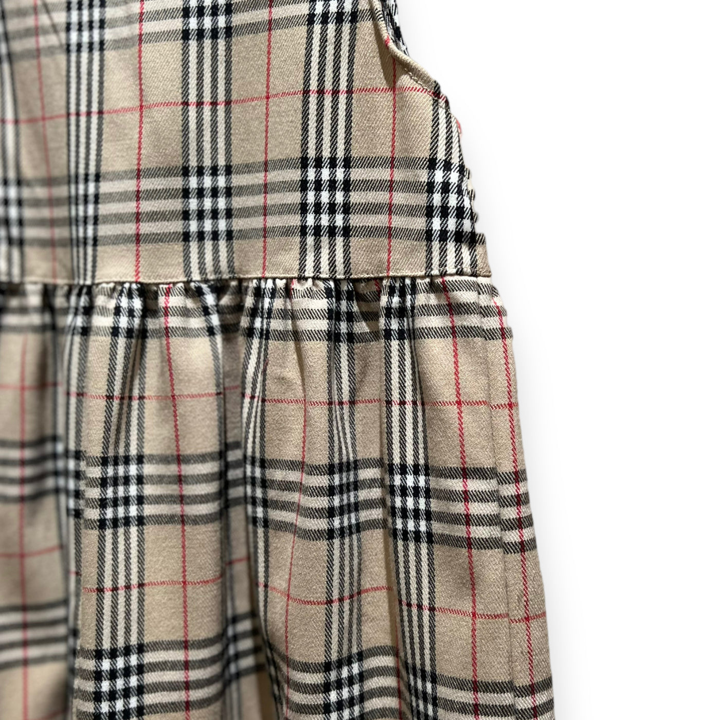 Abito smanicato CARLOTTA tartan