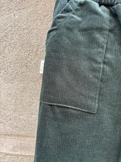 Pantalone NEW YORK velluto coste verdi