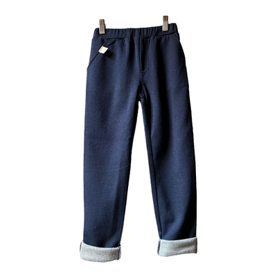 ISACCO Pantalone felpa jeans cotone